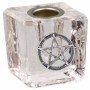 chime holder cube pentacle clear